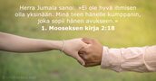 1. Mooseksen kirja 2:18