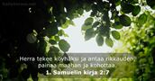 1. Samuelin kirja 2:7