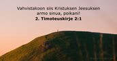 2. Timoteuskirje 2:1