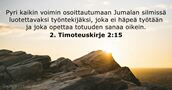 2. Timoteuskirje 2:15
