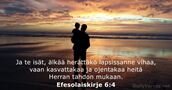 Efesolaiskirje 6:4
