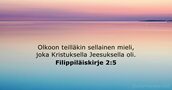 Filippiläiskirje 2:5