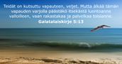 Galatalaiskirje 5:13