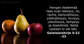 Galatalaiskirje 5:22-23