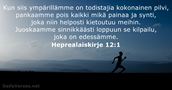 Heprealaiskirje 12:1
