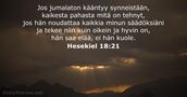 Hesekiel 18:21