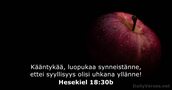 Hesekiel 18:30b
