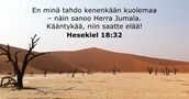 Hesekiel 18:32