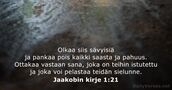 Jaakobin kirje 1:21