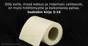 Jaakobin kirje 3:16