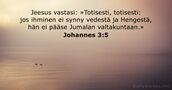 Johannes 3:5