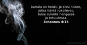 Johannes 4:24