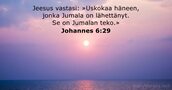 Johannes 6:29