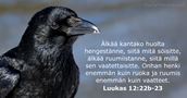Luukas 12:22b-23
