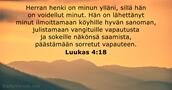 Luukas 4:18