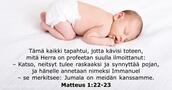 Matteus 1:22-23