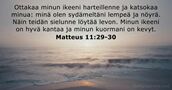 Matteus 11:29-30