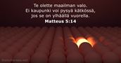 Matteus 5:14