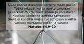 Matteus 6:19-20