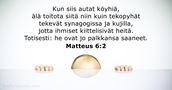 Matteus 6:2