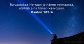 Psalmi 105:4