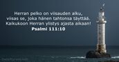Psalmi 111:10