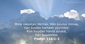 Psalmi 116:1-2