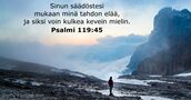 Psalmi 119:45