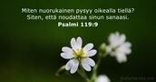 Psalmi 119:9