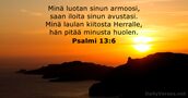 Psalmi 13:6