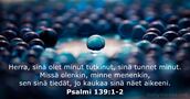 Psalmi 139:1-2