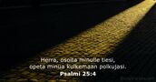 Psalmi 25:4