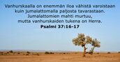 Psalmi 37:16-17