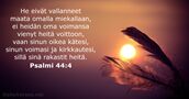 Psalmi 44:4
