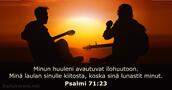 Psalmi 71:23