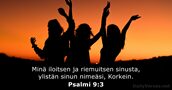Psalmi 9:3