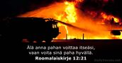 Roomalaiskirje 12:21