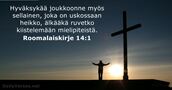 Roomalaiskirje 14:1