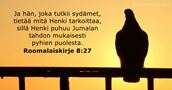 Roomalaiskirje 8:27