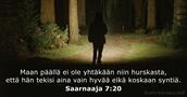 Saarnaaja 7:20