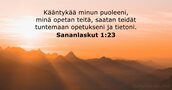 Sananlaskut 1:23