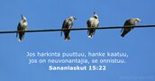 Sananlaskut 15:22