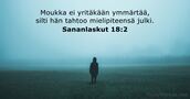 Sananlaskut 18:2