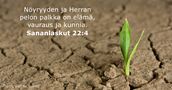 Sananlaskut 22:4
