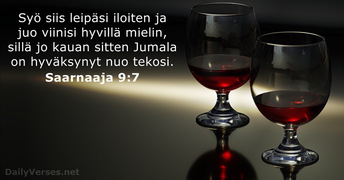 Saarnaaja 9:7