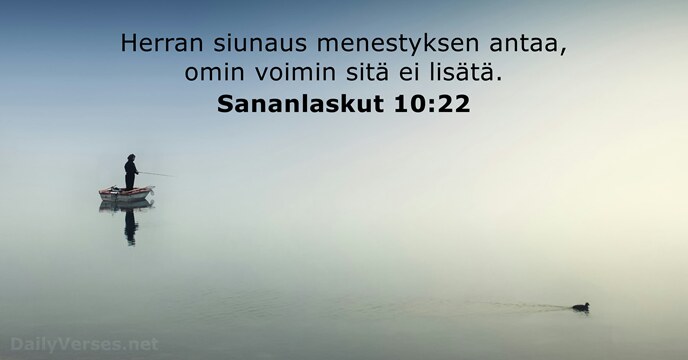 Sananlaskut 10:22