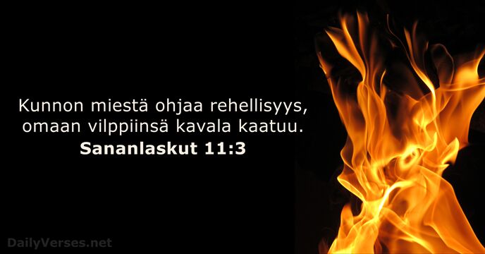 Sananlaskut 11:3