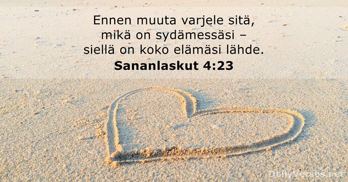 Sananlaskut 4:23