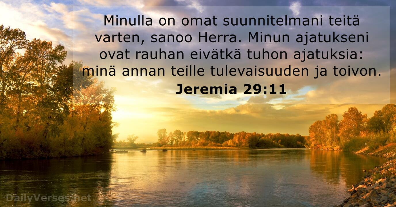 31 Raamatun Jakeita Toivosta DailyVerses