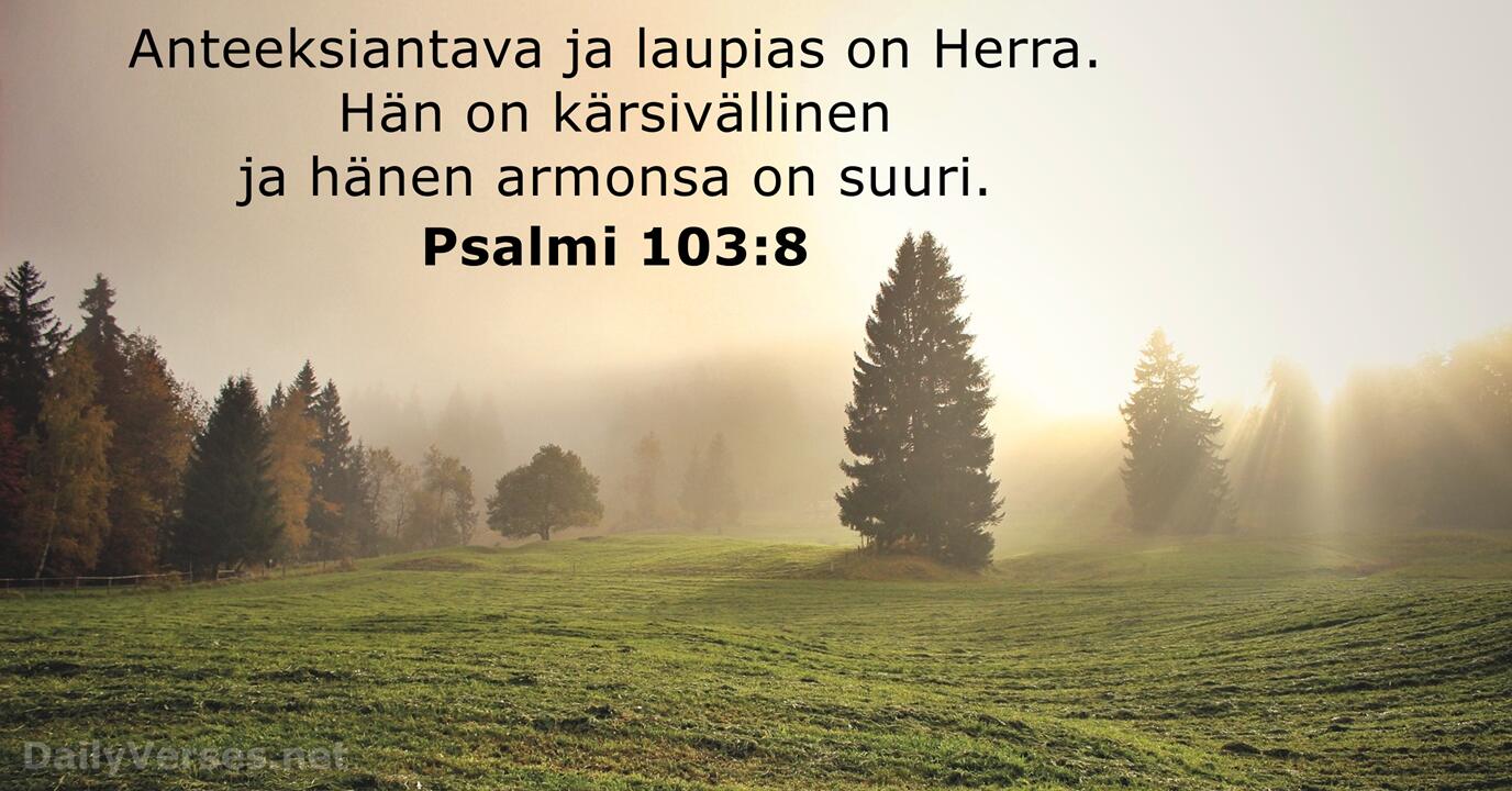 8 Marraskuuta 2023 P iv n Raamatun Jae Psalmi 103 8 DailyVerses